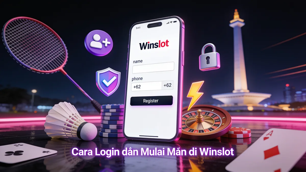 winslot di Indonesia — Cara Login dan Mulai Bermain di Winslot